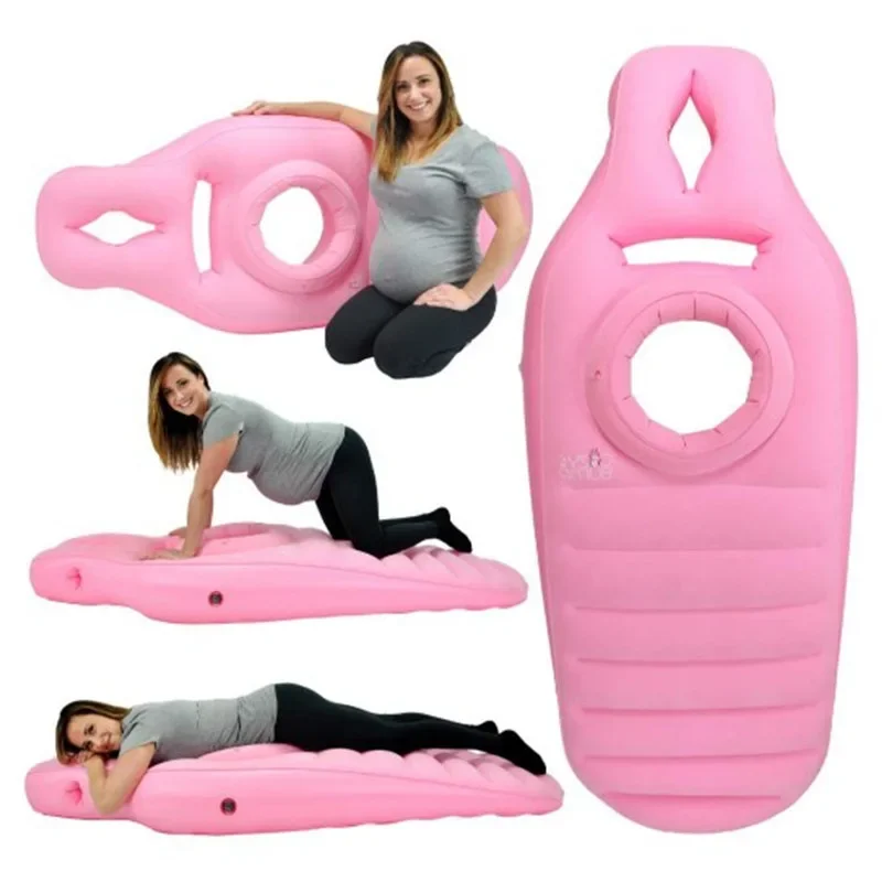 Yoga Fitness Mat - Inflatable Pregnancy Pillow Yoga Mat For