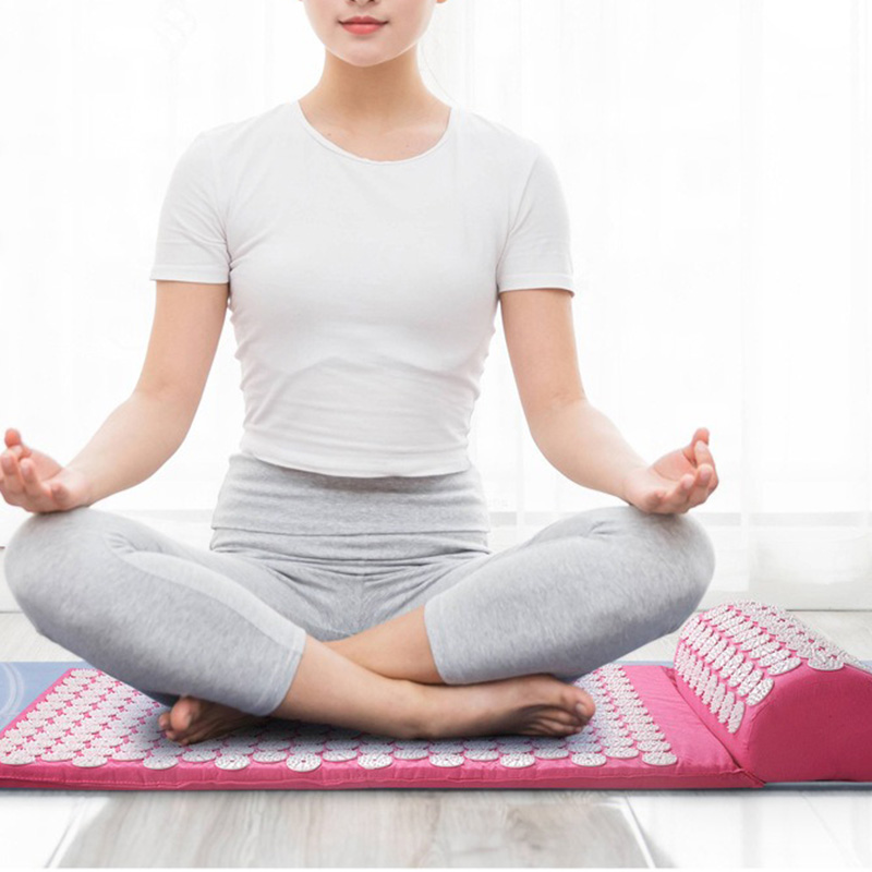Yoga Fitness Mat - Nail Mat Acupressure Shakti Mat with