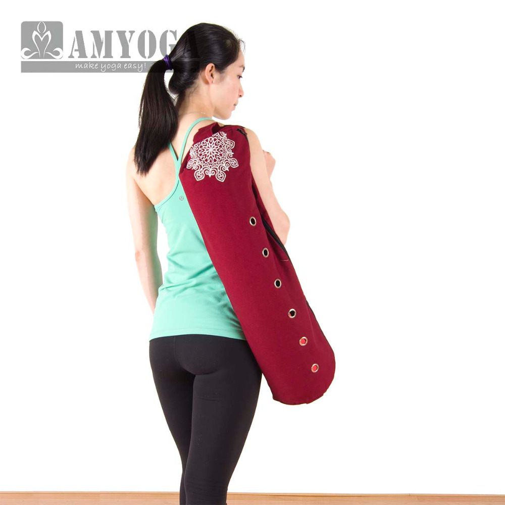 Yoga Fitness Mat - Canvas Yoga Mat Bag Single Shoulder