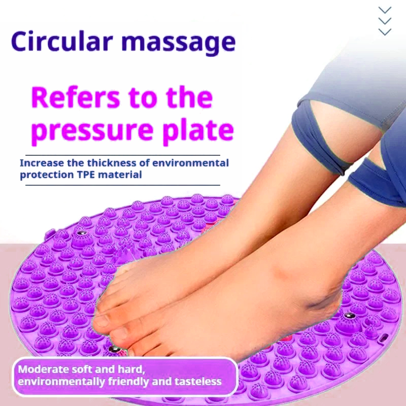 Yoga Fitness Mat - Foot Massage Acupressure Mat Muscle Relaxation