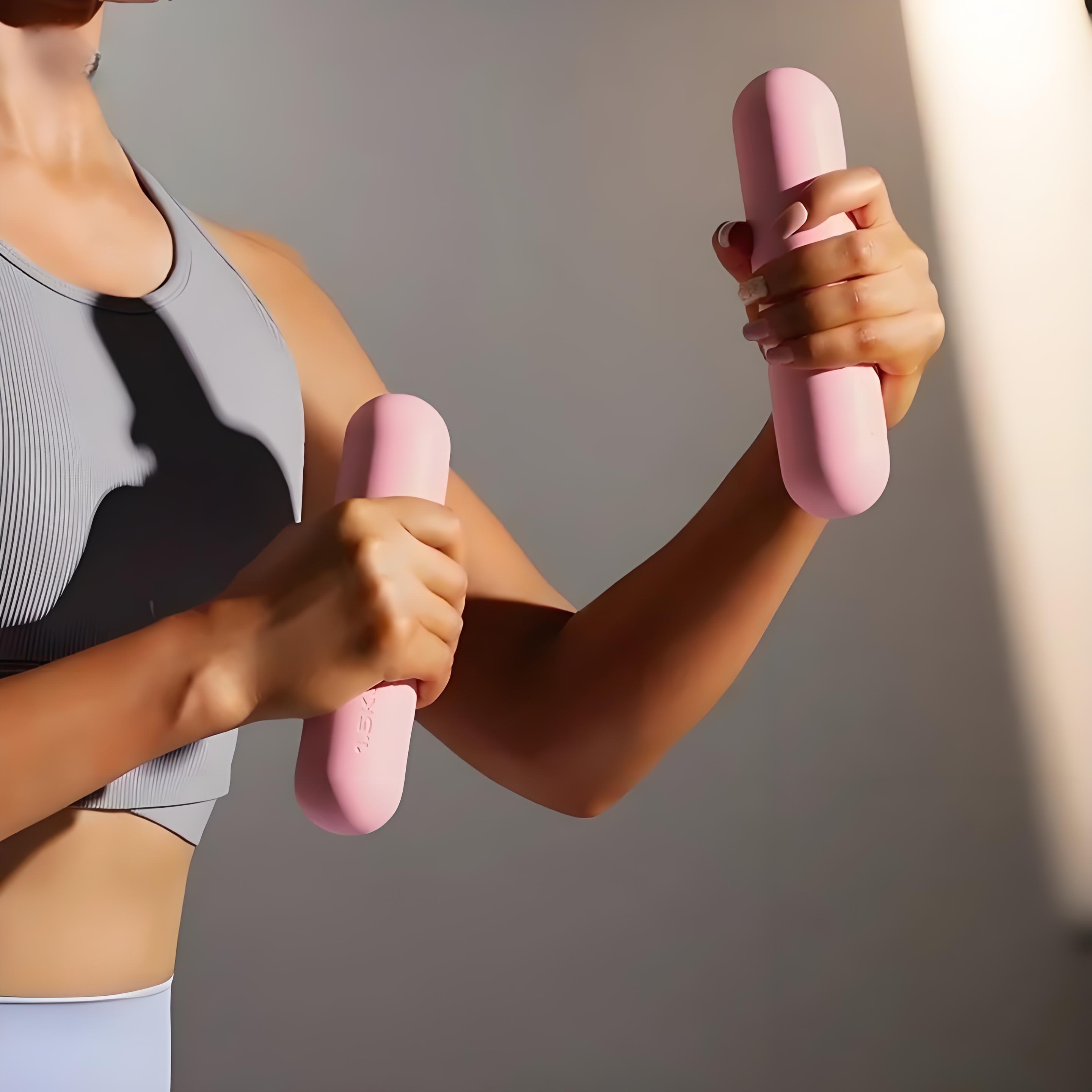 Barbell Bar Beam Silicone Dumb - огляд і ціна Yoga Fitness Power Yoga