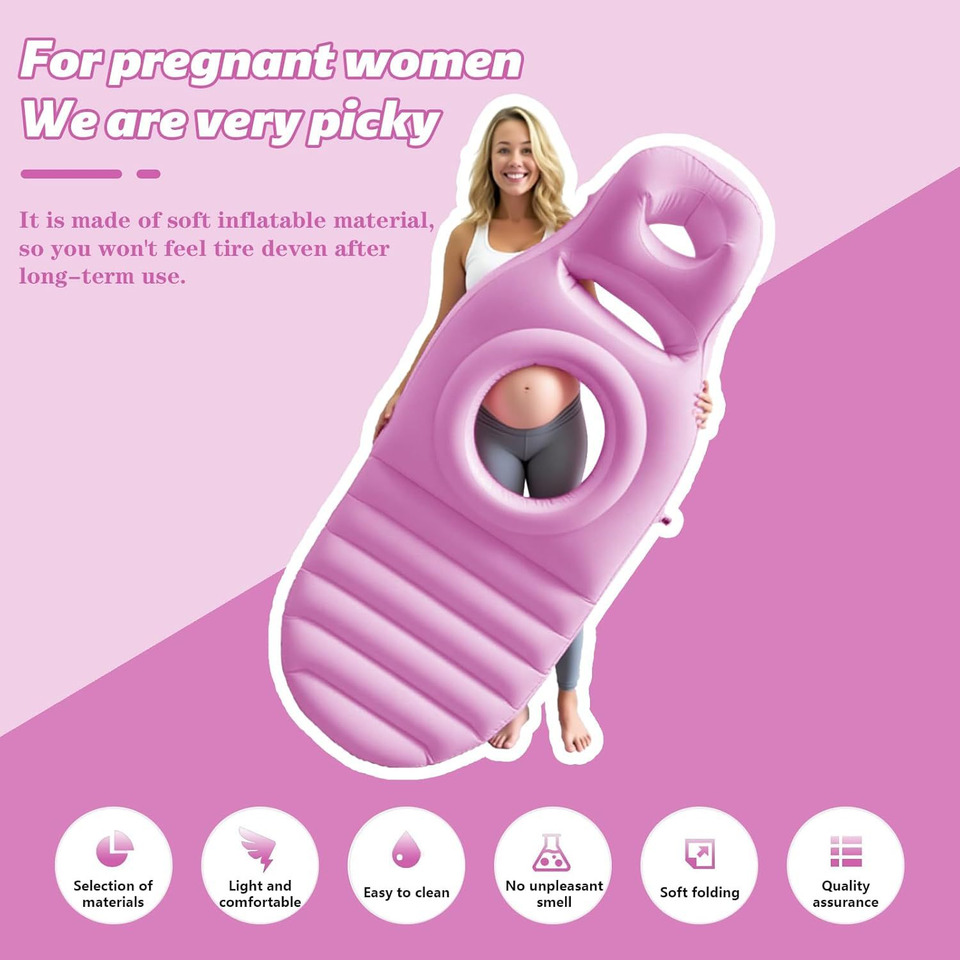 Inflatable Pregnancy Pillow Yo - огляд і ціна Yoga Fitness Mat
