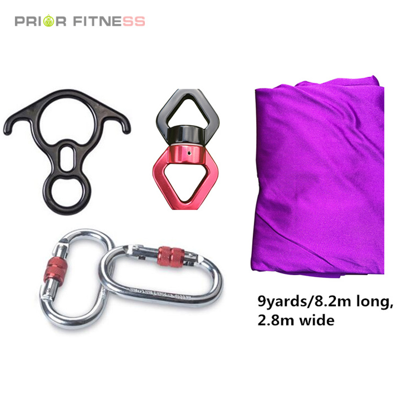 9 Yards 8.2m Aerial Yoga Silks - огляд і ціна Yoga Swing Aerial