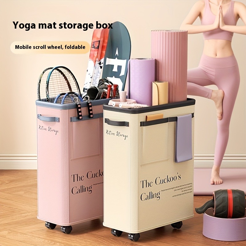 Yoga Mat Storage Basket with W - огляд і ціна Yoga Fitness Mat