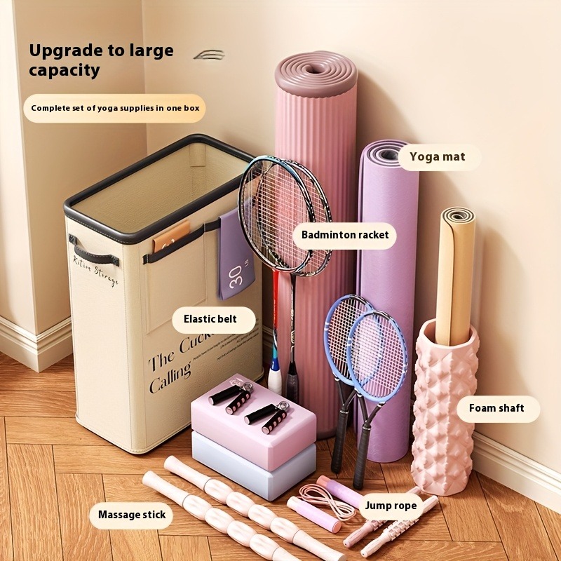 Yoga Mat Storage Basket with W - огляд і ціна Yoga Fitness Mat