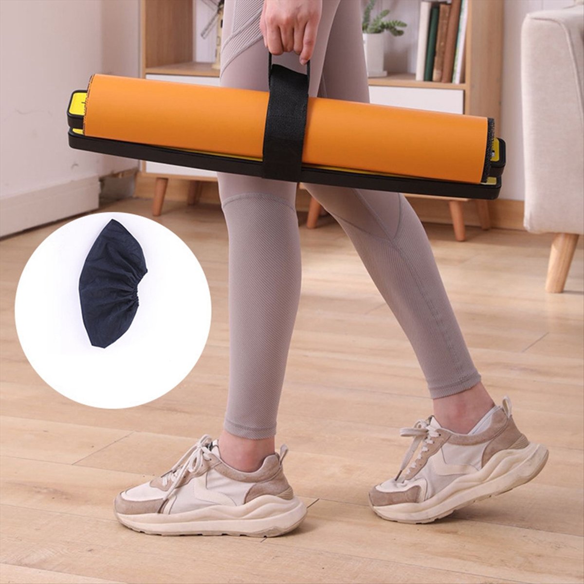 L79A Yoga Sliding Mat Sports F - огляд і ціна Yoga Fitness Mat